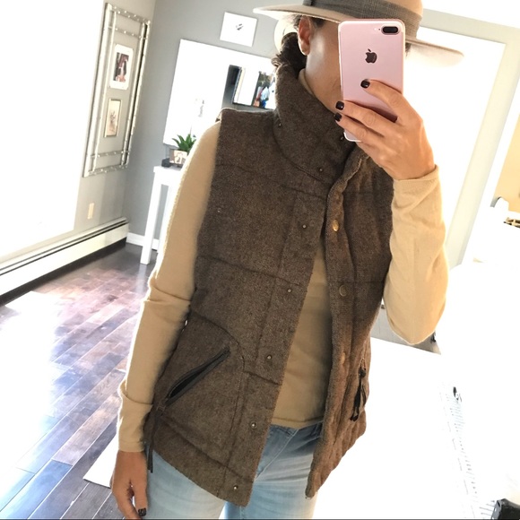 BB Dakota Jackets & Blazers - BB Dakota brown chunky sweater vest size medium
